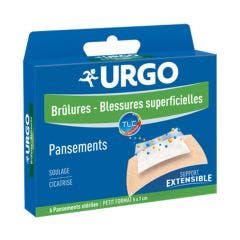 Superficial Wounds And Burns 6 X Bandages Urgo