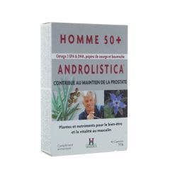 Androlistica Men 50+ Prostate Health X 40 Capsules x 40 Capsules Holistica