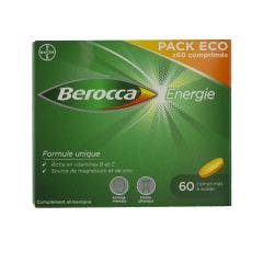 Energie 60 Comprimés Berocca Bayer