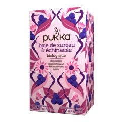 Immunity Herbal Teas - Elderberry &amp; Echinacea x 20 sachets Pukka