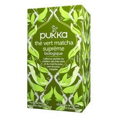 Thés énergie & vitalité - Thé vert matcha suprême x 20 sachets Pukka