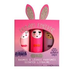 Glitter Fushia Trio Giftbox Perfumed Lip Balms 3x3g Inuwet