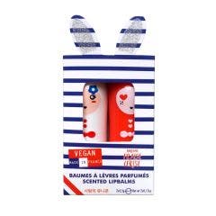 Giftboxes Duo Paris Perfumed Lip Balms 2x3g Inuwet