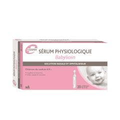 Saline solution 20x5ml Babysoin nasal and ophthalmic solution Babysoin