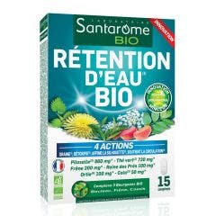 Organic Water Retention 15 Tablets Santarome