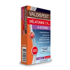 Melatonin1.9 mg 4 Actions 30 capsules Valdispert