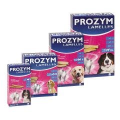 Lamelles à mâcher pour chiens x15 Prozym plaque dentaire et mauvaise haleine Ceva