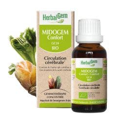 Organic Midogem Comfort 30ml Complexes De Gemmotherapie Herbalgem