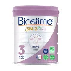 Lait Infantile SN-2 Chèvre 3ème âge Bio 800g 10 à 36 mois Biostime