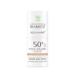 Algamaris Organic Sunscreen Stick Spf50+ 9g Soins Solaires Imperfections et cicatrices Laboratoires De Biarritz