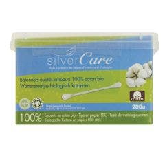 Organic cotton stems x200 Silver Care