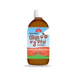 Complément alimentaire pour animaux N°3 200ml OligoVital DÉFENSES NATURELLES Propos'Nature