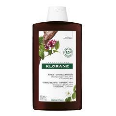 Organic Quinine and Edelweiss Shampoo for Fragile Hair 400ml Quinine Cheveux Fatigués Klorane