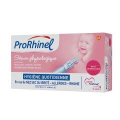 Physiological Serum 30 single doses of 5ml Infants, Children and Adults Prorhinel