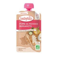 Organic fruit bottle 120g Fruits 6 months and Plus Babybio