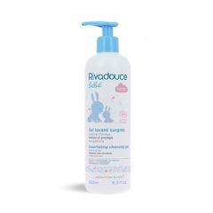 Organic surgras cleansing gel without Perfumes 500ml Bébé Body &amp; Hair Rivadouce