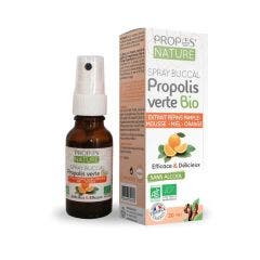 Mouth Spray Organic Green Propolis Grapefruit Honey And Orange 20ml Propos'Nature