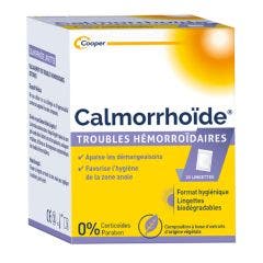 Micro H Wipes For Hemorroids X20 20 lingettes Cooper