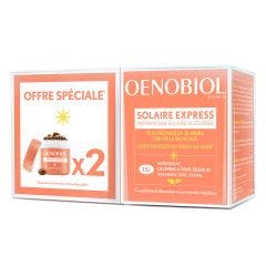 Express 2x15 capsules Solaire Préparation solaire accélérée Oenobiol