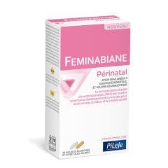 FEMINABIANE Périnatal 28 gélules blanches et 28 gélules jaunes Pileje