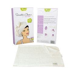 Une serviette à cheveux hyper absorbante x 1 Les Tendances D'Emma