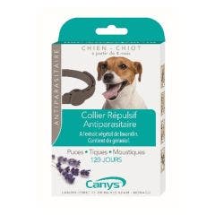 Colliers antiparasitaires insectifuges chien chiot 60cm Canys