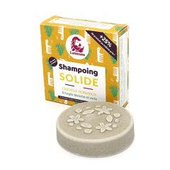 White and Green Clay Solid Shampoo with Hea 70g Normal hair Lamazuna
