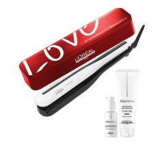Lisseur vapeur Professionnel + Soins Steampod Cheveux épais Edition Love L'Oréal Professionnel