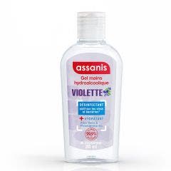 Pocket Hand Gel Violet Fragrance 80ml Pocket Parfumés Violette Assanis