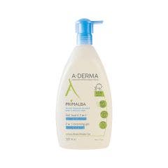 Gel Lavant 2 En 1 Pompe Pack Eco Concu 500ml Primalba A-Derma
