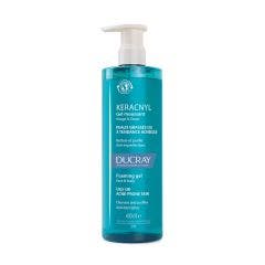 Foaming Cleansing Face Gel 400ml Keracnyl Oily Blemish-Prone Skin Ducray
