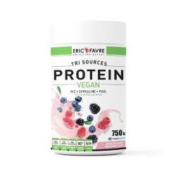 Protéines Végétales Tri Sources 750g Triple Berry Eric Favre