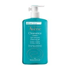 Cleansing Face & Body Gel Oily 400ml Cleanance Blemish-Prone Skin Avène