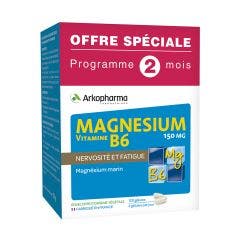 Magnesium B6 2 X 60 Caps Fatigue And Anxiety Arkovital 120 gélules Arkovital Arkopharma