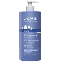 Baby Foaming And Cleansing Cream Face Body And Scalp 1 l Bébé Uriage
