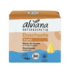 Savon de douche à l'huile d'argan Bio 100g Alviana