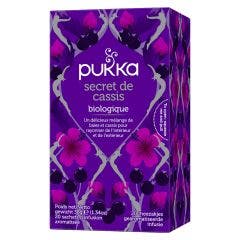 Organic Herbal Teas Blackcurrant Secret 20 sachets Pukka