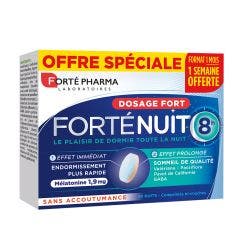 8h Night Sleep 30 Tablets Forté Nuit Endormissement plus rapide et Sommeil de qualité Forté Pharma