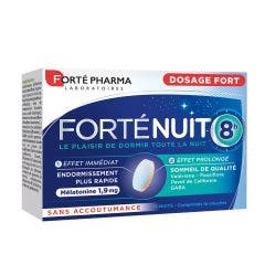 Fortenuit 8hr 15 Capsules Melatonin Forte Pharma 15 comprimés bi-couches Forté Nuit Endormissement plus rapide et Sommeil de qualité Forté Pharma