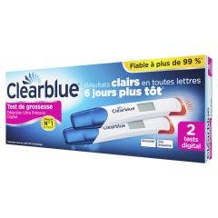 Tests de grossesse ultra précoce x2 Clear Blue
