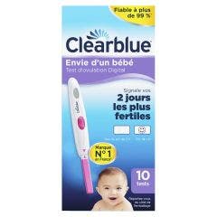 Clearblue Digital Ovulation Test +10 Refills 10 tests Clear Blue