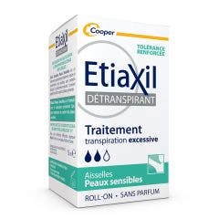 Excessive Sweating Treatment Sensitive Skins Anti Perspirant 15ml Detranspirant Peaux Sensibles Etiaxil
