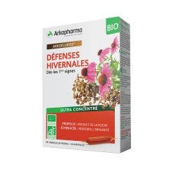 Organic winter defenses 20 ampoules x 10ml Arkopharma