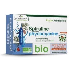 Organic Spirulina Phycocyanin Ampoules x20 3 Chênes