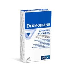 Dermobiane 40 Capsules Dermobiane Hair And Nails Dermobiane 40 Gelules Dermobiane Cheveux Et Ongles Pileje