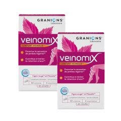Veinomix 2x60 Tablets Water Retention Veinous Comfort Granions
