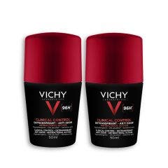 Anti-odour Roll-on for Men 96h 2x50ml Déodorant Vichy