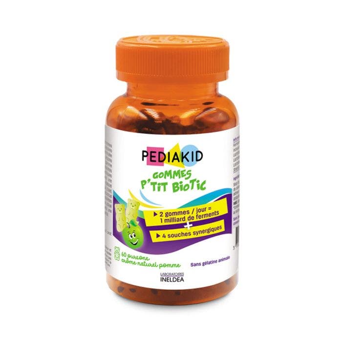 Pediakid 60 Probiotic Gums Apple Flavour 60 gommes Pediakid