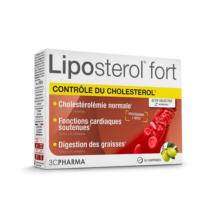 Liposterol Fort x30 tablets 3C Pharma
