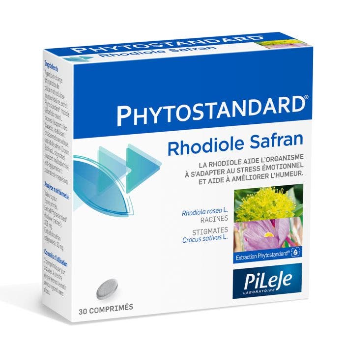 Phytostandard Rhodiola & Saffron X 30 Tablets Pileje